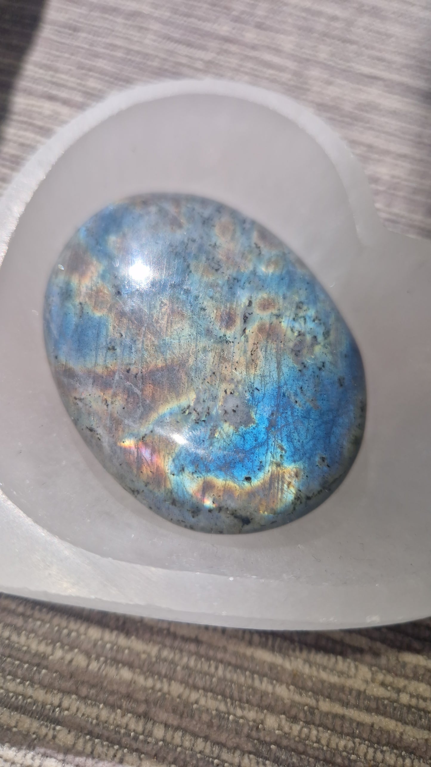 Labradorite Palm Stone