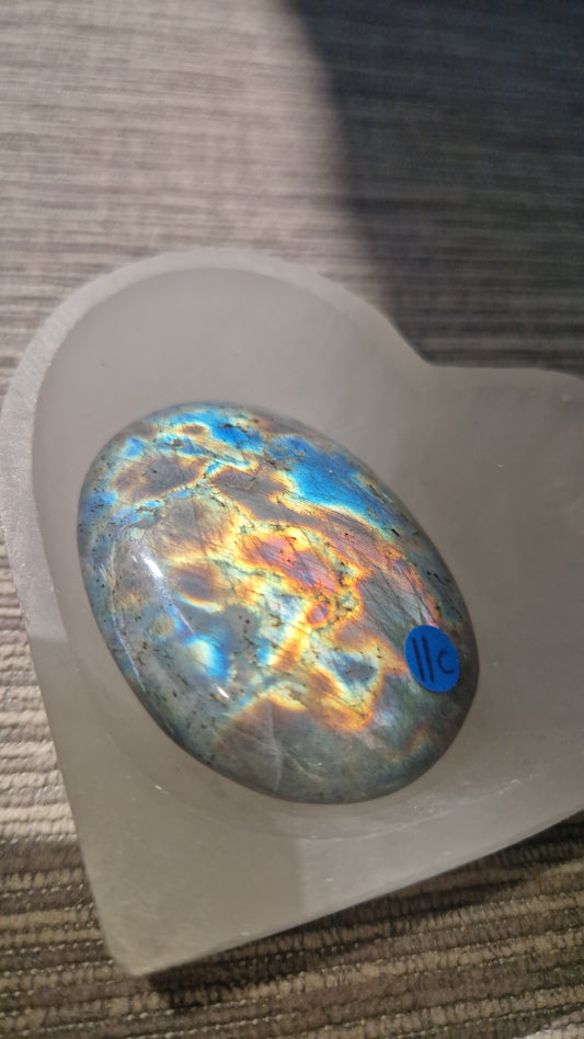 Labradorite Palm Stone