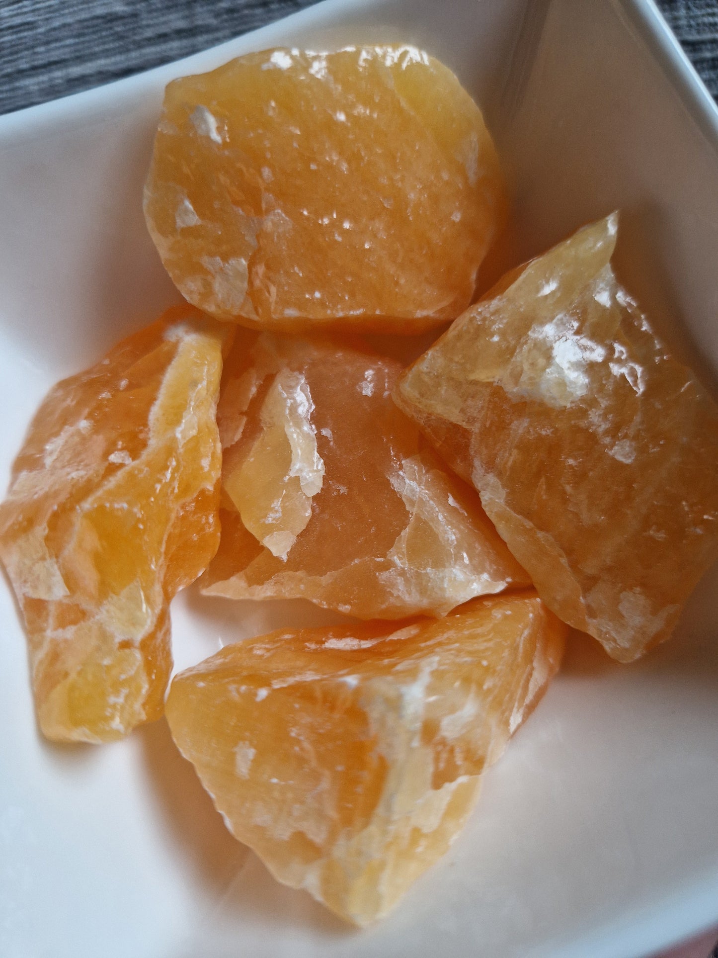 Raw Orange Calcite