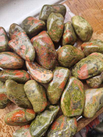 Unakite Tumbles