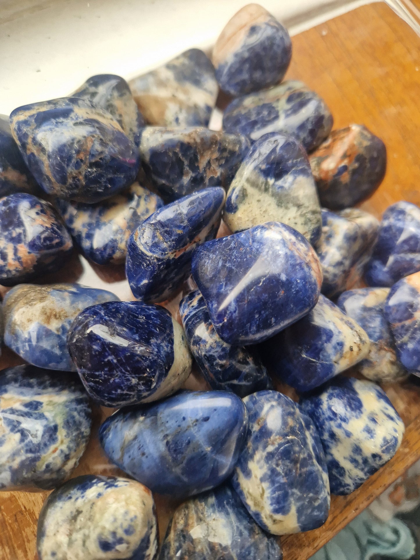 Sodalite Tumbles