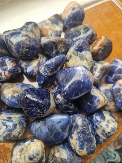 Sodalite Tumbles