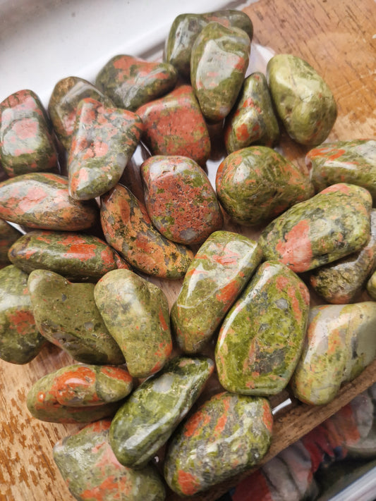 Unakite Tumbles