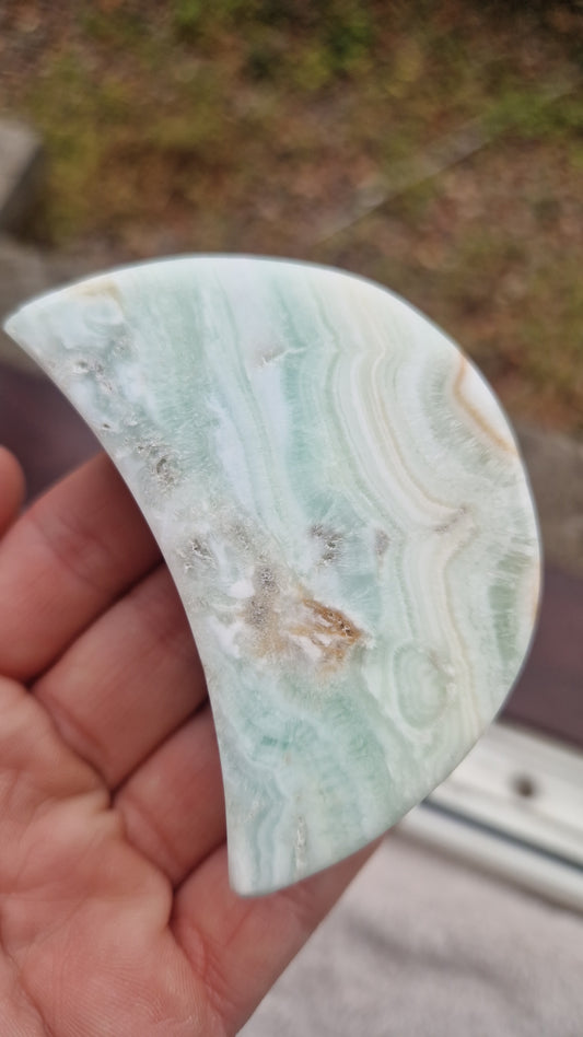 Caribbean Calcite Moon