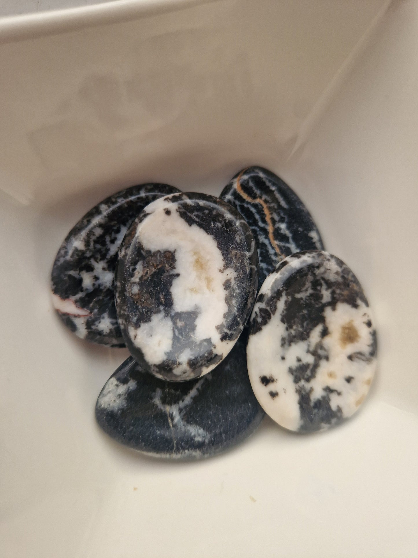 Zebra Jasper Worry Stones