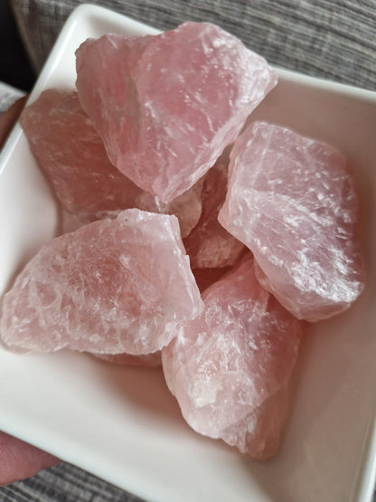 Raw Rose Quartz