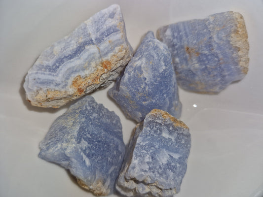 Raw Blue Lace Agate