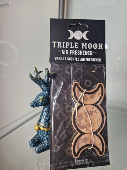 Triple Moon Vanilla Scented Air Freshener