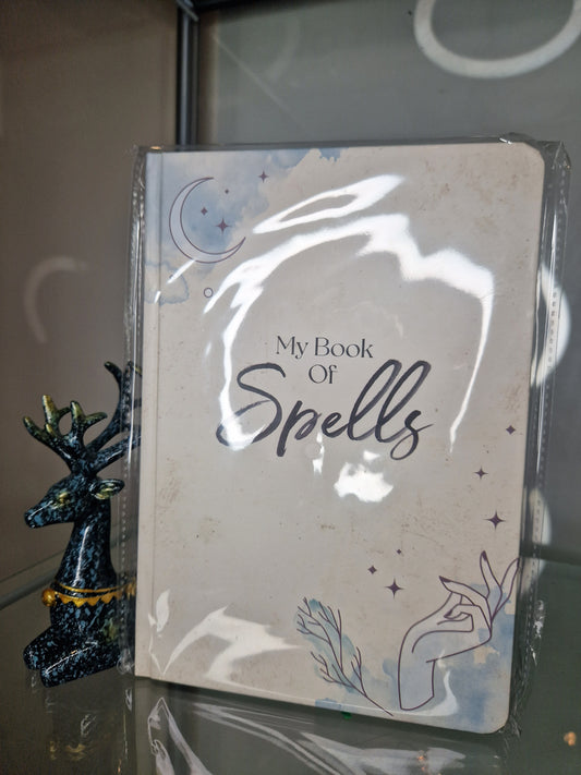 My book of spells A5 notebook