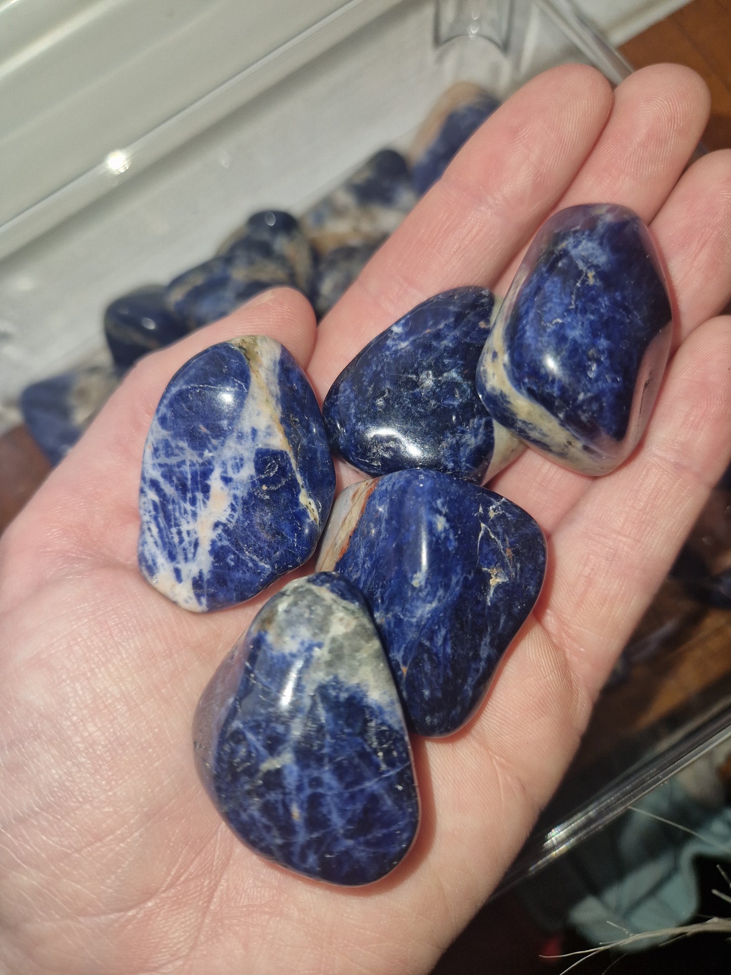 Sodalite Tumbles