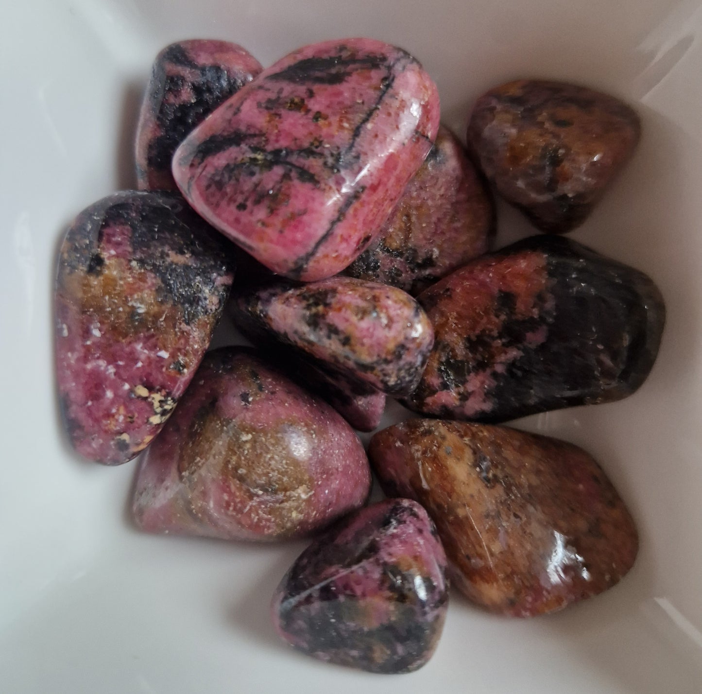 Rhodonite Tumbles